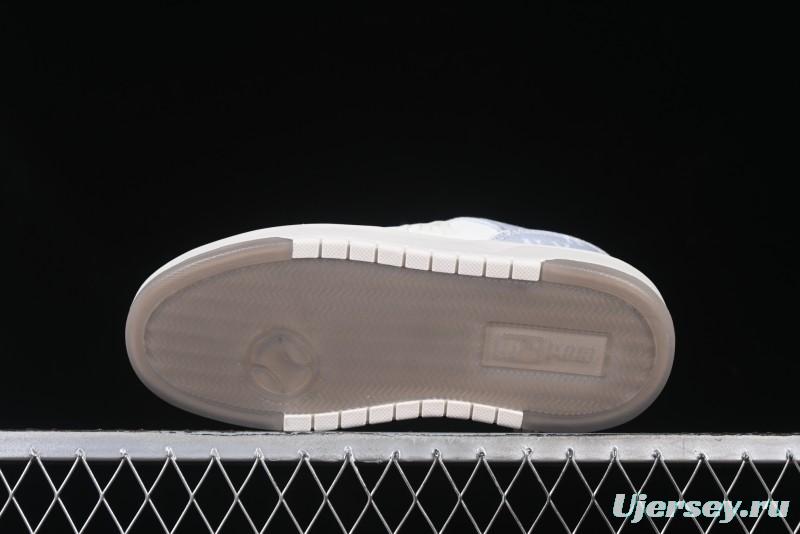 New York Yankees Chunky Liner Mid Denim Monogram Sandals with Thick Sole - 3ASXS015N50GRS