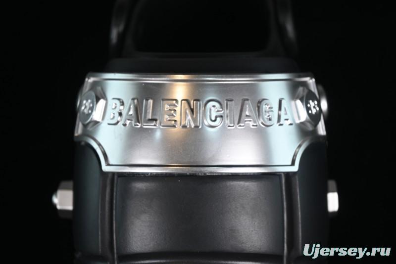 Balenciaga Hardcrocs Slide EVA Round Toe Ultra Thick Sole Clog Sandals - W1S8N1081