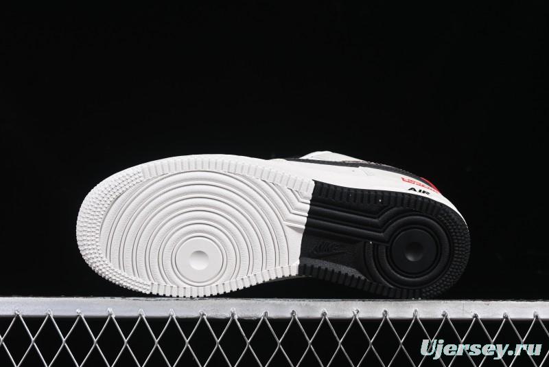 Nike Air Force 1 '07 Low Supreme Snake Year Limited Edition Basketball Shoes with Python Swoosh - DM6688-026