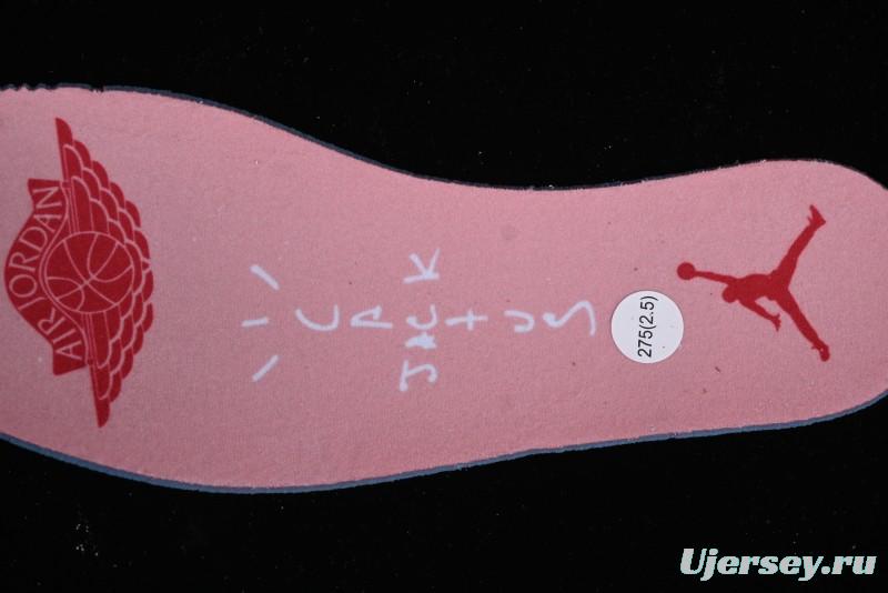 Nike Travis Scott x Air Jordan 1 Low OG AJ1 Reverse Swoosh Sneakers - DM7866-600