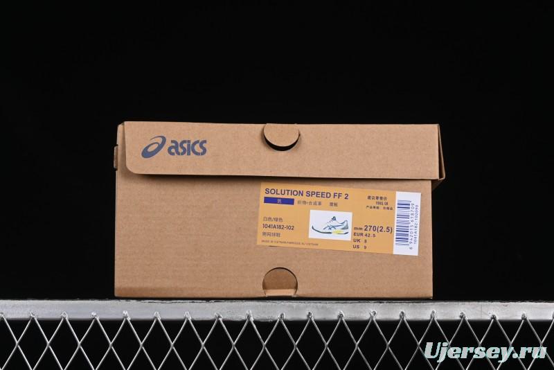 Asics Solution Speed FF 2 Retro Breathable Cushioned Casual Running Shoes - 1041A182-102