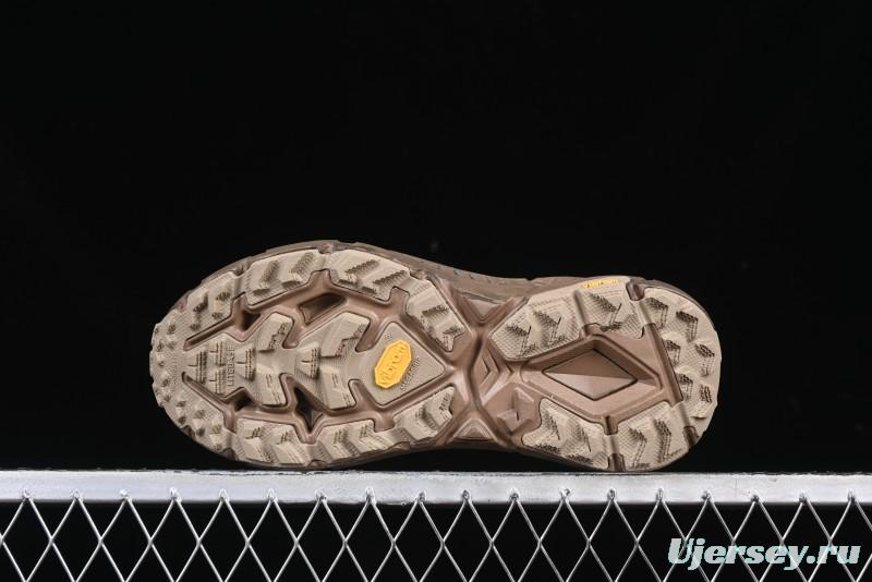 HOKA ONE ONE Satisfy Running Mafate Trail Low-Cut Cushioned Outdoor Hiking Shoes - 1157050 RBBR