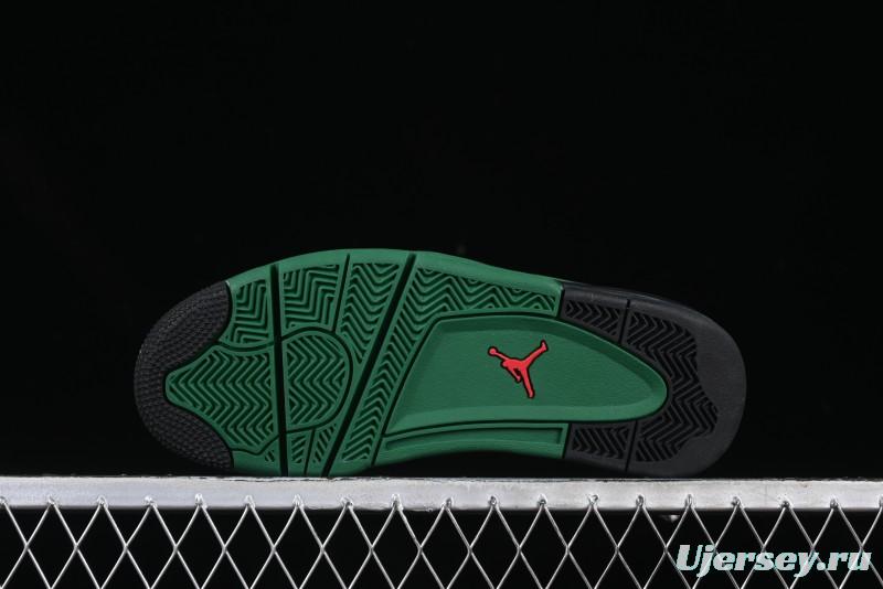 Nike Air Jordan 4 Remastered Sneakers with Textile Mesh Leather and Suede Upper - FQ7939-003