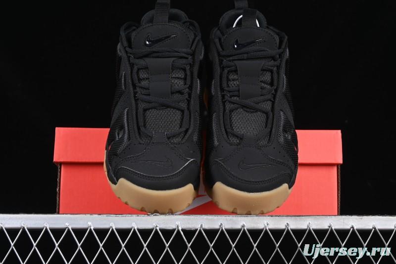 Nike Air More Uptempo Retro Basketball Shoes with Breathable Mesh Upper - FZ3055-003