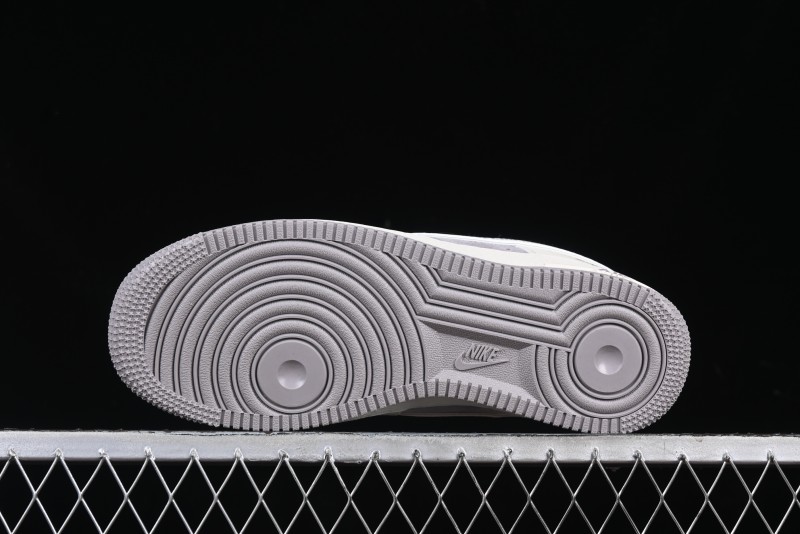 Nike Air Force 1 '07 Low The North Face x CDG Light Bone Swoosh Casual Sneakers - BB7518-014