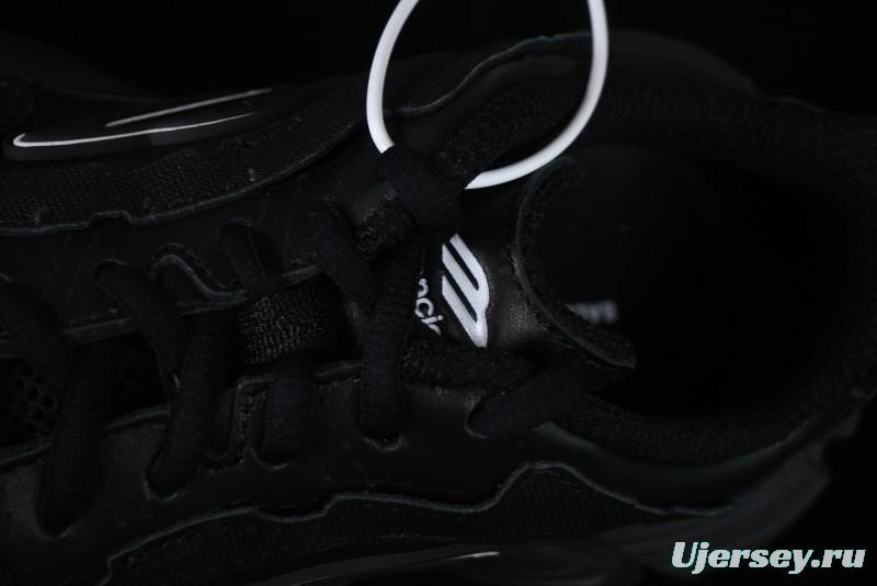 Balenciaga Monday Leather Round Toe Lace-Up Low-Top Casual Shoes - WDTSC1000