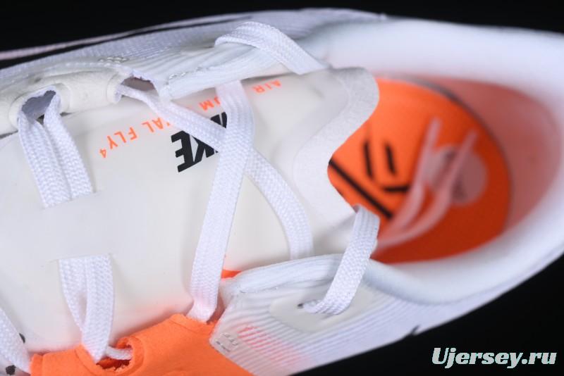 Nike Zoom Rival Fly 4 Lightweight Responsive Running Shoes with Flyknit and React Technology - FV6040-101