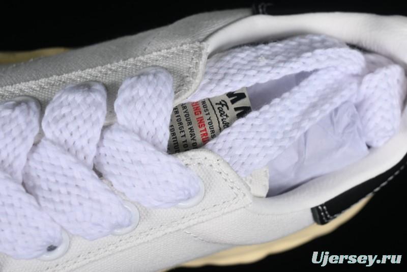 Wayne MMY Original Sole Leather Low Sneaker with Deconstructed Ice Cream Sole - W.E5