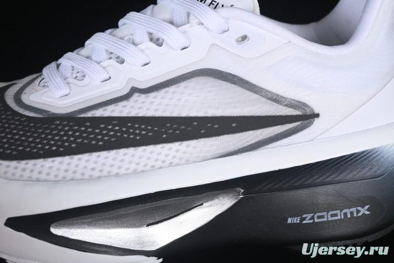 Nike Zoom Fly 6 Lightweight Responsive Running Shoes with React Foam and Carbon Fiber Plate - FN8454-100