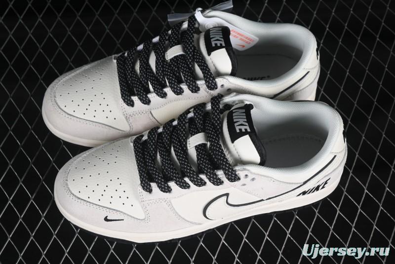 Nike SB Dunk Low Collaboration Anniversary Customized Low-Top Casual Skate Shoes - BB7518-023