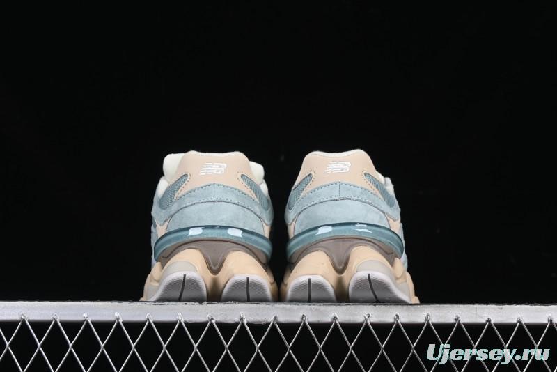 New Balance 9060 Retro Casual Running Sneakers with ABZORB Cushioning Technology - U9060FNB