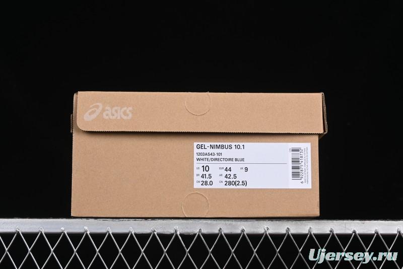 Asics Gel-Nimbus 10.1 Retro Breathable Casual Shoes with Cushioning for Men - 1203A543-101