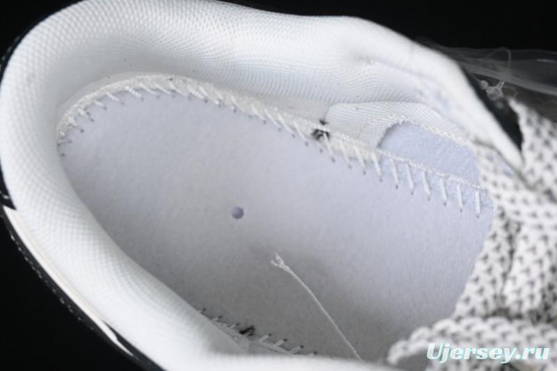 Nike SB Dunk Low Stussy x Gucci Triple Collaboration - Irregular Black Swoosh Anniversary Custom Low-Top Casual Sneakers - FC1688-196