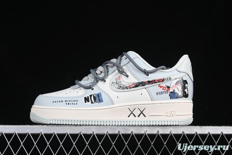 Nike Air Force 1'07 Low "Entertainment Magazine" Casual Sneakers - KS6896-222