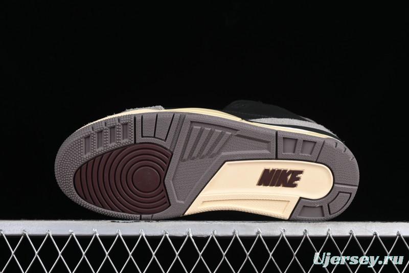 Nike A Ma Maniere x Air Jordan 3 Retro Black Sneakers - FZ4811-001