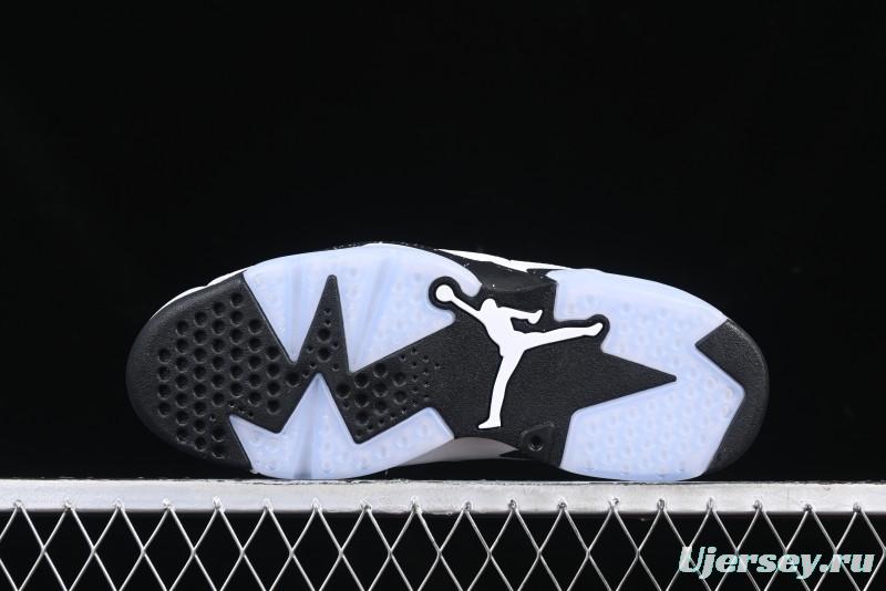 Nike Air Jordan 6 Retro White And Black Basketball Shoes - CT8529-112