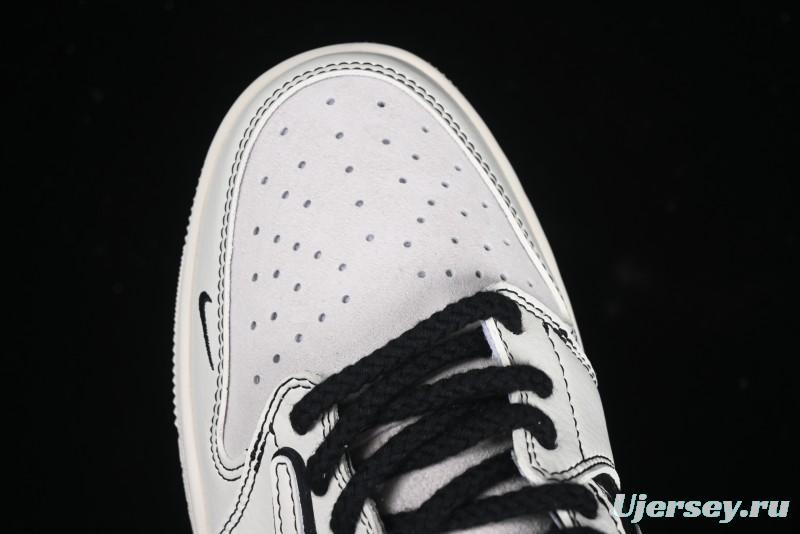 Nike Travis Scott x Fragment Design x Air Jordan 1 Low OG SP AJ1 Low Top Casual Sneakers - SJ2068-121