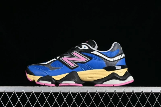 Joe Freshgoods x New Balance 9060 Retro Casual Running Sneakers with ABZORB Cushioning - U9060BPO