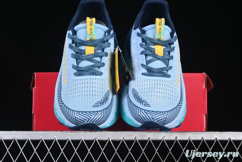 New Balance Fresh Foam X More V3TDS Low-Top Running Shoes with Durable Slip-Resistant Outsole - WTMORAB3