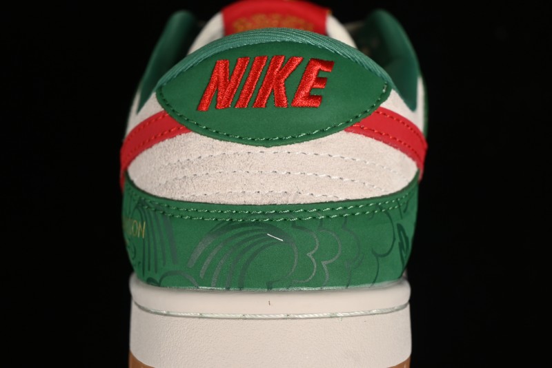 Nike SB Dunk Low Chinese New Year Limited Edition - Little Azure Dragon Anniversary High-End Custom Low-Top Casual Sneakers - XP3802-331