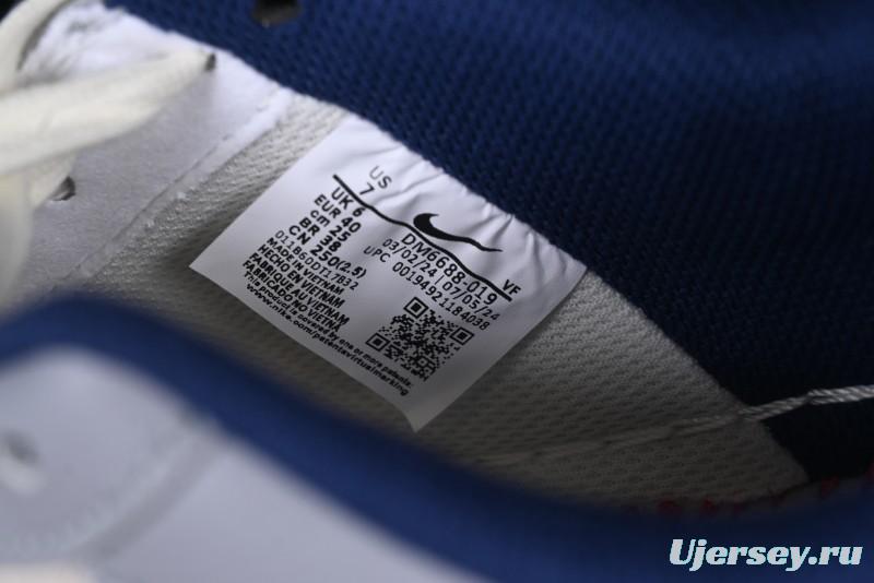 Nike Air Force 1 '07 Low The North Face x CDG Blue Double Swoosh Casual Sneakers - DM6688-019