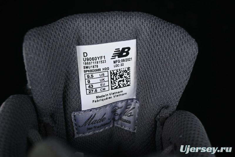 New Balance 9060 Retro Casual Running Shoes with ABZORB Cushioning Technology - U9060YF1