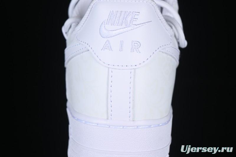 Nike Air Force 1 '07 Low Thermochromic Blue and White China Style Casual Sneakers - ZH0316-055