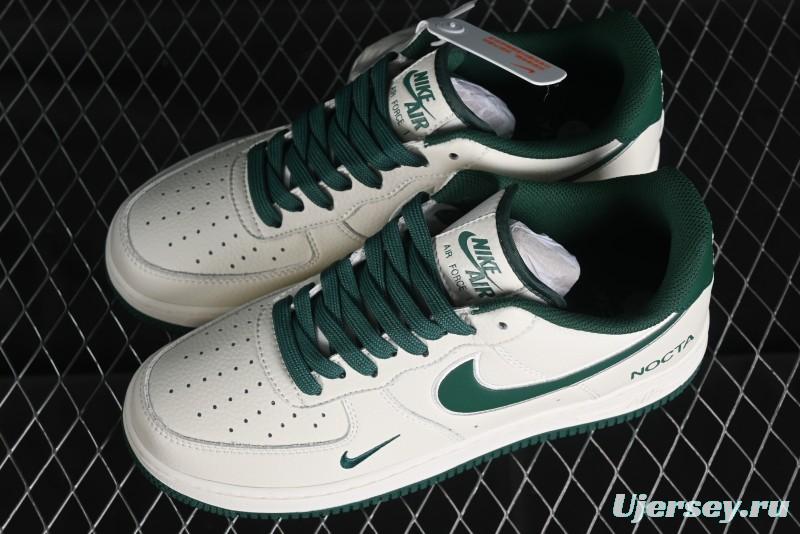 Nike Nocta x Nike Air Force 1 '07 Low Casual Sneakers with Reflective 3M Details and Full-Length Air Cushion - NO0224-025