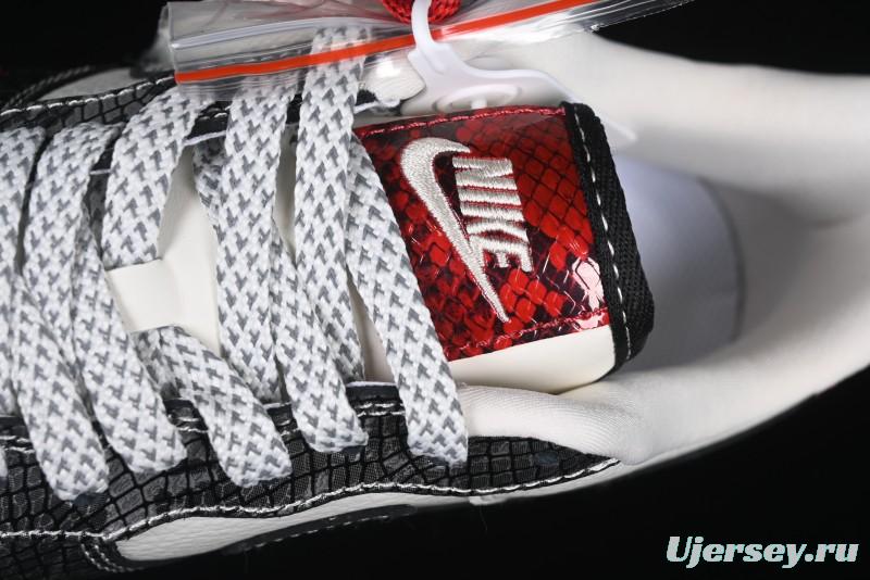 Nike Air Force 1 '07 Low The North Face Collaboration Year of the Snake Limited Edition Silver Snake Casual Sneakers - CH6336-521