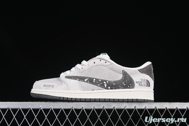 Nike Air Jordan 1 Low OG SP Travis Scott x Fragment Design Collaboration Sneakers - XS2024-041