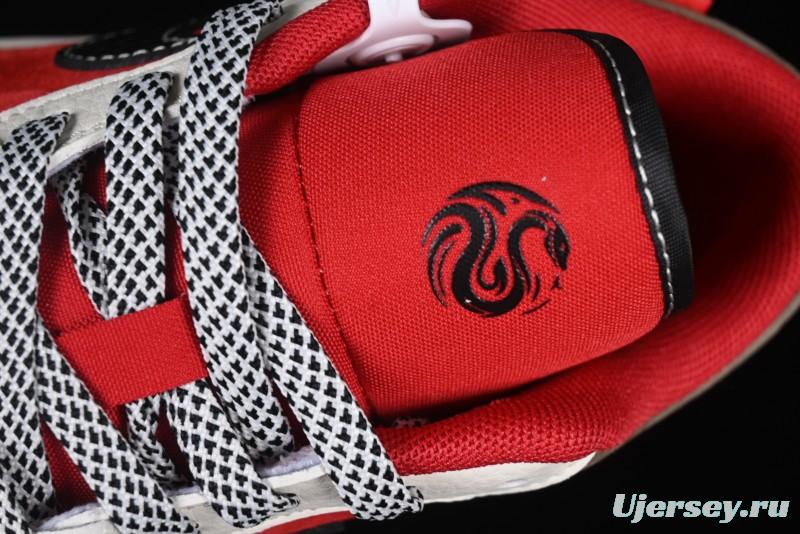 Nike Air Jordan 1 Low Supreme Collaboration Year of the Snake Limited Edition Retro Basketball Shoes - FC1688-203