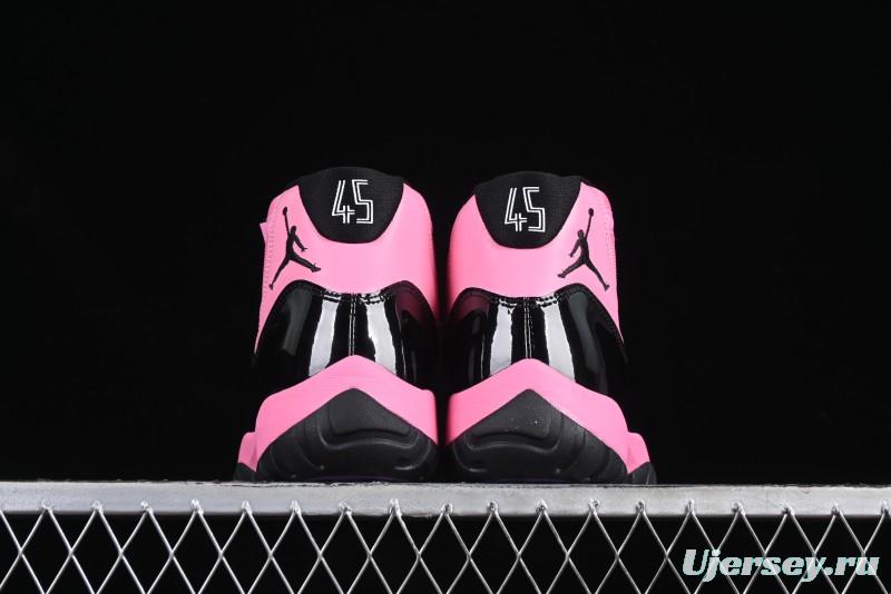 Nike Air Jordan 11 Retro High Top Basketball Shoes in Black Pink - CT8012-500