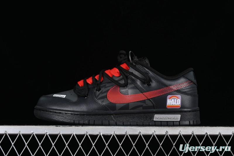 Nike Dunk Low Panda Prank Universe Exploration - Boundless Abyss Cool Black SB Strap Low Top Casual Skate Shoes - DV0831-002