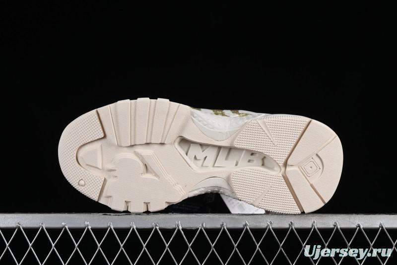 MLB Bigball Chunky Mono New York Yankees Height Increasing Thick Sole Casual Sneakers - 32SHCM01150I