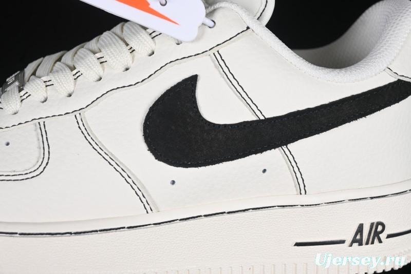 Nike Air Force 1'07 Low Casual Sneakers with Full-Length Air Cushion - HQ2037-200