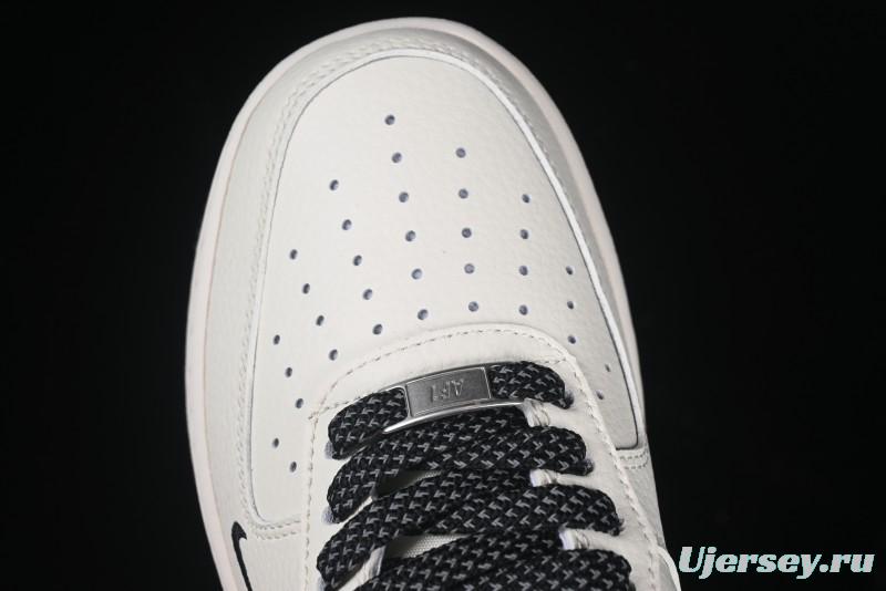 Nike Air Force 1 '07 Low Casual Sneakers with Multi-Swoosh Design - HH7518-046