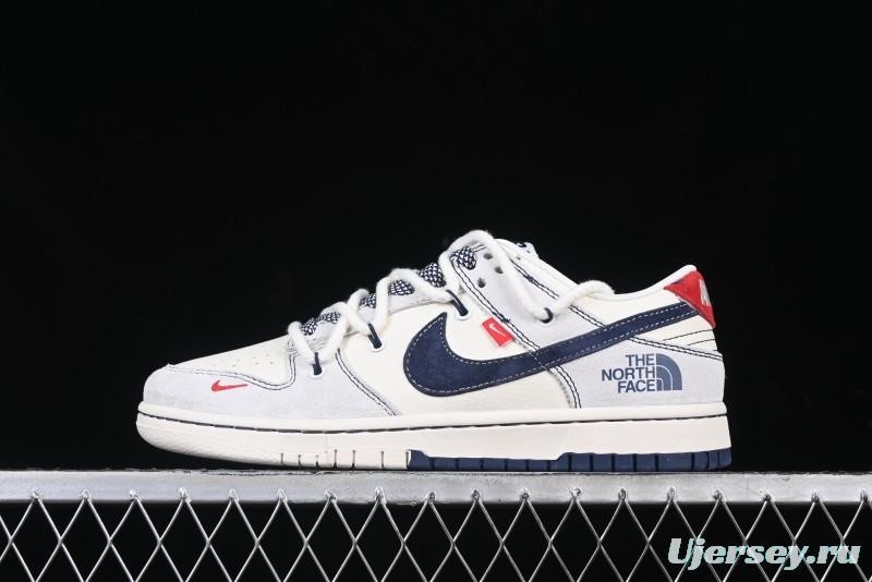 Nike SB Dunk Low The North Face x Supreme Anniversary Custom Low-Top Casual Sneakers - YX5066-232