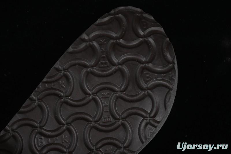 Birkenstock London BS Unisex Slip-On Comfort Shoes with Soft Suede Leather and Lambswool Insole - BS