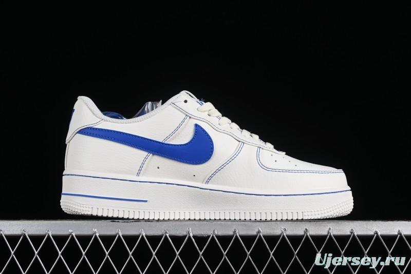 Nike Vlone x Air Force 1 '07 Low Collaboration Light Blue Casual Sneakers - AA5360-011