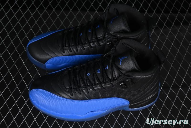 Nike Air Jordan 12 Retro Basketball Shoes with Game Royal Colorway - 130690-014