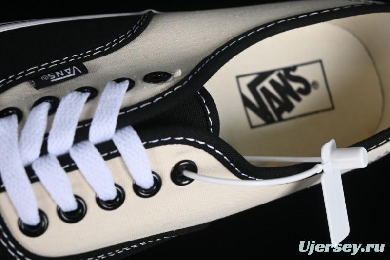 Vans Authentic Peace Dove Series Classic Canvas Patchwork Low-Top Skate Shoes - VN0009VBPB