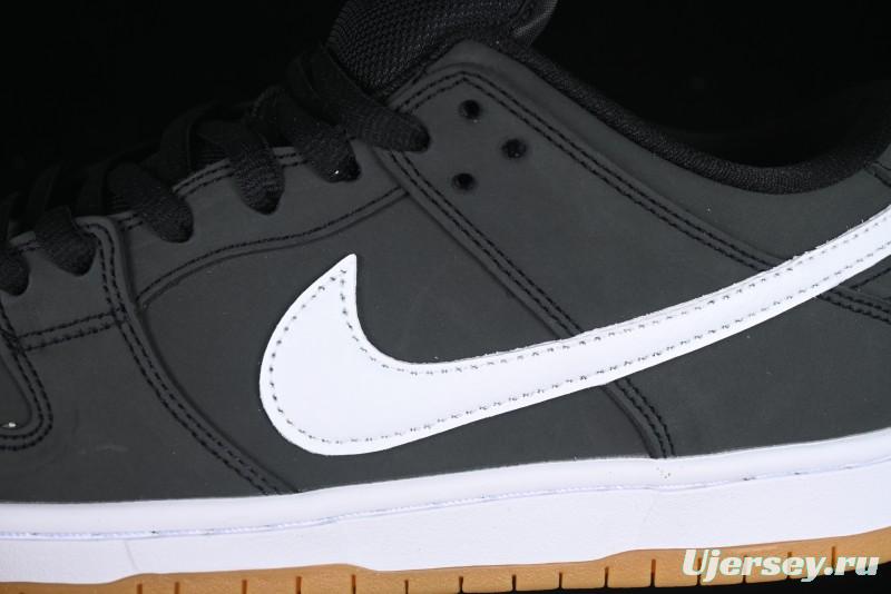 Nike SB Dunk Low Suede Black Skateboarding Shoes - CD2563-006