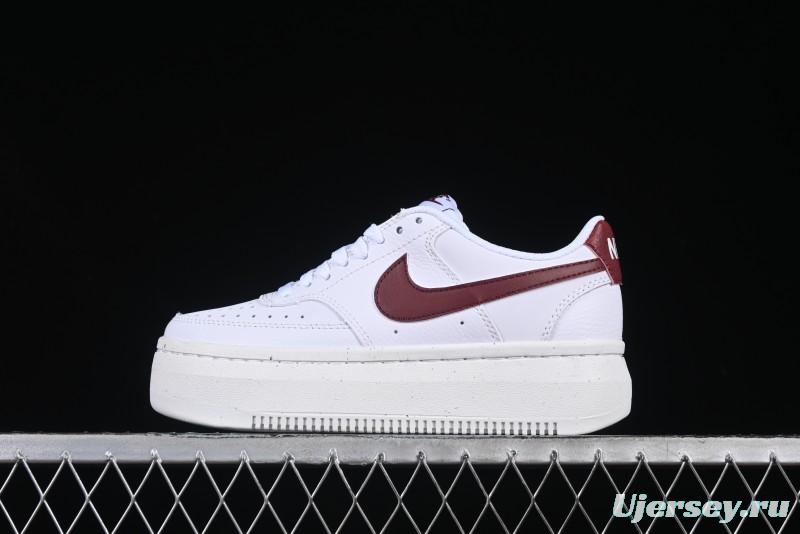 Nike Court Vision Alta Casual Sneakers with Thick Sole for Campus Wear - DZ5394-103