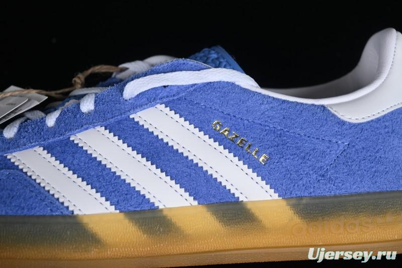 Adidas Originals Gazelle Indoor Retro Casual Slip-Resistant Wear-Resistant Low-Top Sneakers - HQ8717