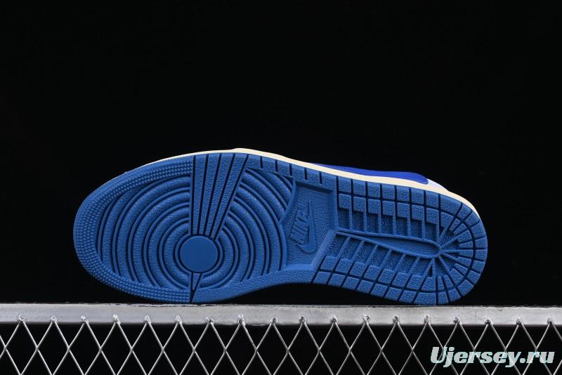 Nike Travis Scott x Air Jordan 1 Low OG AJ1 Reverse Swoosh Sneakers - DM7866-104