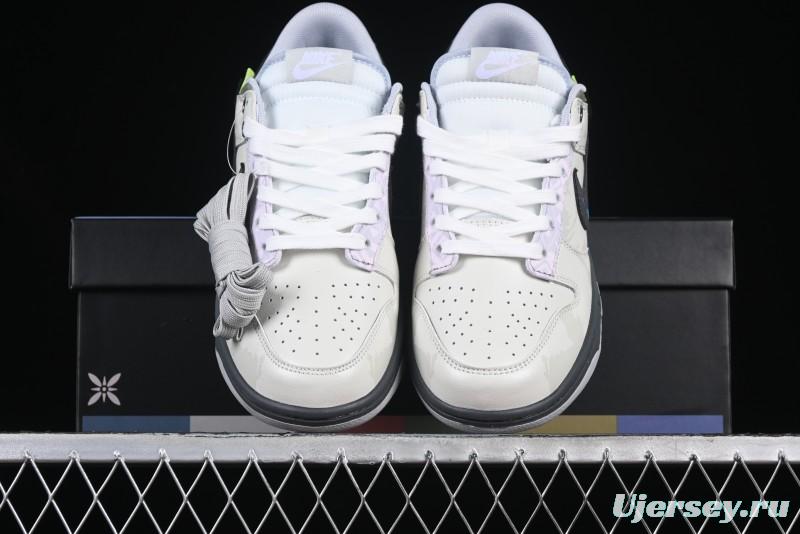 Nike Dunk Retro Low-Top Casual Sneakers with Panda Mischief Mountain Theme - DD1391-103