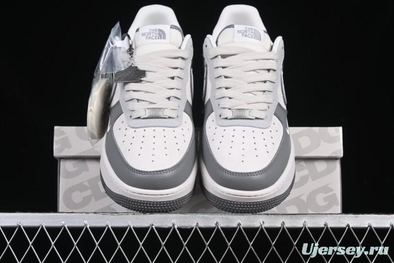 Nike Air Force 1 '07 Low The North Face x CDG Light Grey Casual Sneakers - DM6688-050