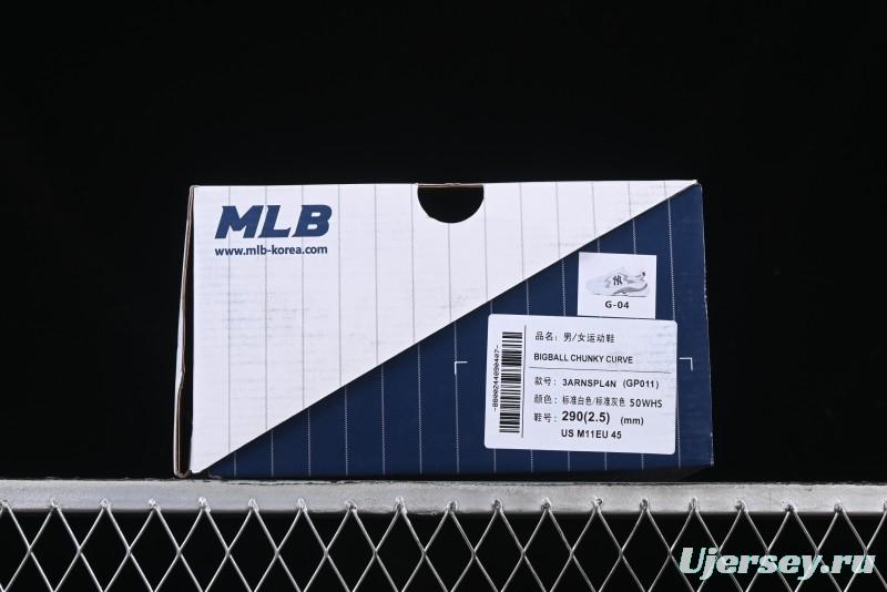 New York Yankees MLB Bigball Chunky Curve Thick Sole Casual Running Shoes - 3ARNSPL4N50WHS