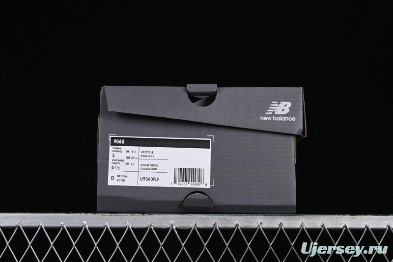 New Balance NB9060 Series Retro Casual Running Shoes with ABZORB Cushioning - U9060FLP