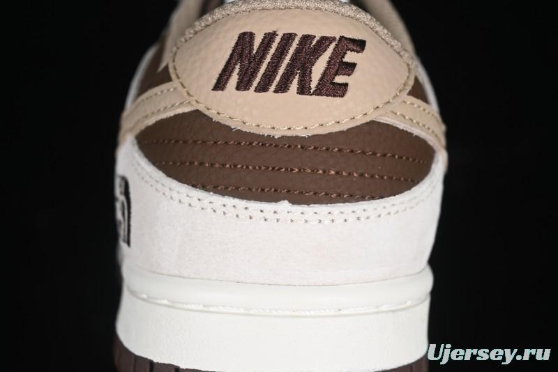 Nike SB Dunk Low The North Face x Supreme Collaboration Anniversary Edition High-End Custom Low-Top Casual Sneakers - DJ2024-056